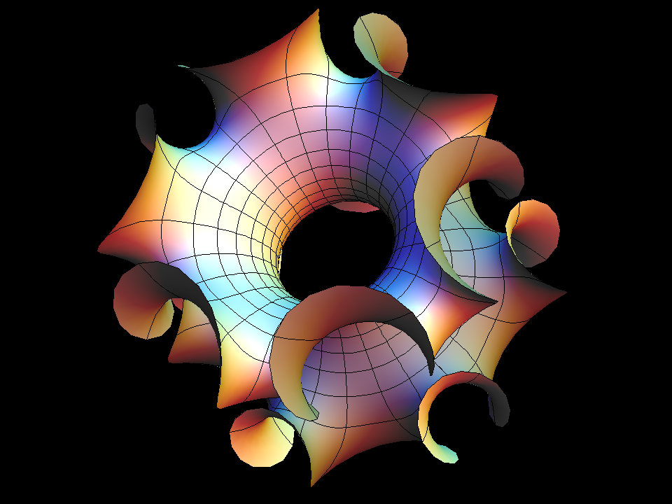 double 6 fold enneper