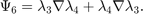 $$ \Psi_6 = \lambda_3\nabla\lambda_4 + \lambda_4\nabla\lambda_3.$$